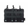 Modular Open Top Triple Mag Pouch For 5.56 - Black [8FIELDS]